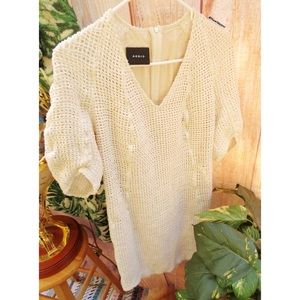 Akris micro window pane knit mini dress 🍁